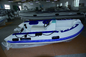 3.0m Rigid Fishing Inflatable RIB Boats Two Layers Fiberglass Hull Light Grey supplier