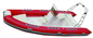 Comfortable White color Towable Inflatable River Boats RHIB Boat 5.8m length RIB580A supplier