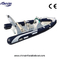 Black And White 5.2Meter Fiberglass Fishing boat For 9 Persons supplier