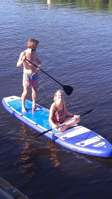 Sup Inflatable Stand Up Paddle Board , Soft Top Surfboard Ce Certification supplier